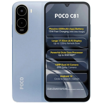 Xiaomi Poco C81 4/64GB Sky Blue (Global)